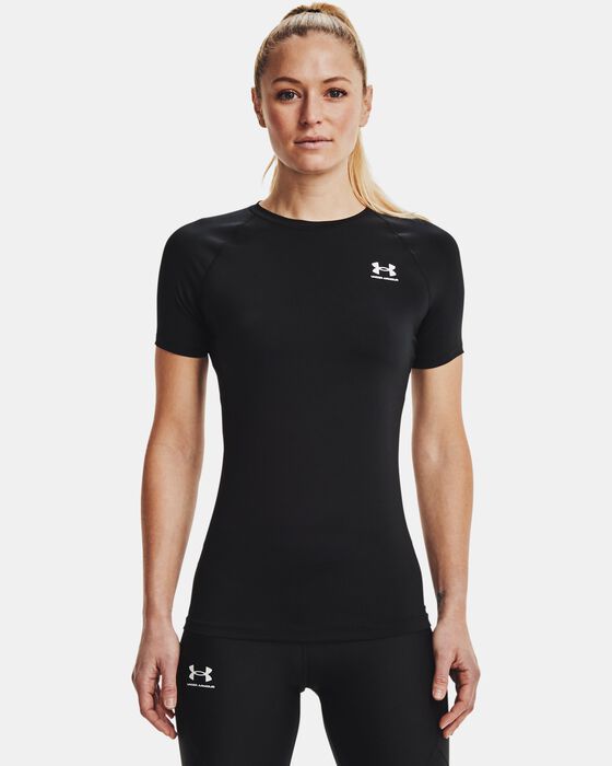 Women's HeatGear® Compression Short Sleeve image number 0