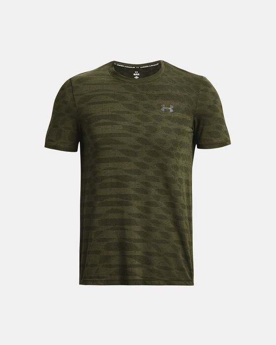 Men's UA Seamless Ripple Short Sleeve image number 4