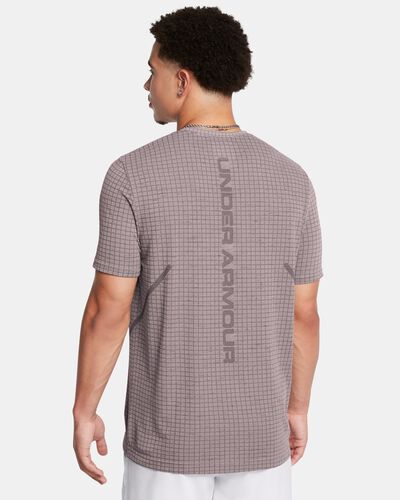 Men's UA Seamless Grid Short Sleeve