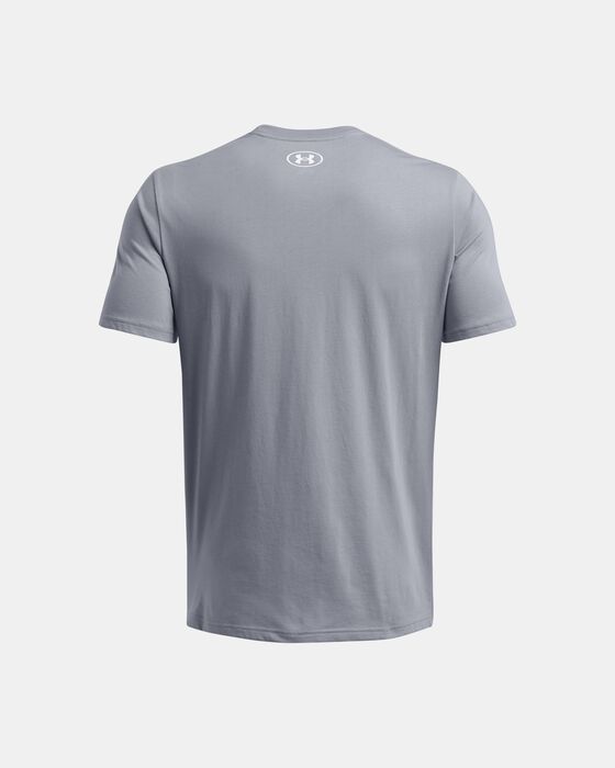 Men's UA Sportstyle Logo Short Sleeve image number 3