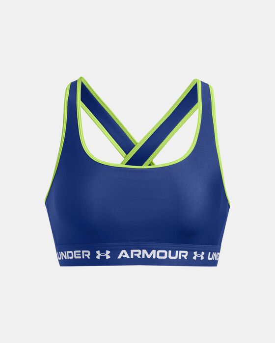 Women's Armour® Mid Crossback Sports Bra image number 9