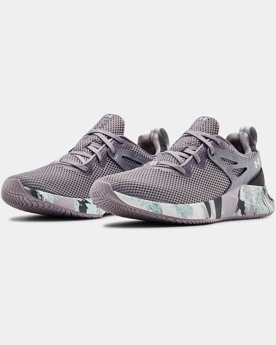 Women's UA Charged Breathe Trainer 2 Marble Training Shoes image number 3