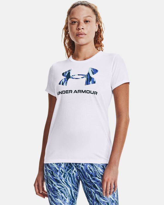 Women's UA Sportstyle Graphic Short Sleeve image number 0