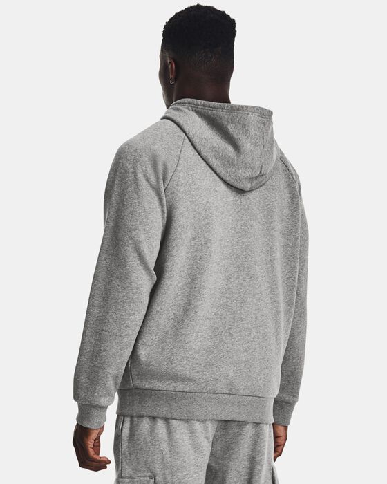 Men's UA Rival Fleece Full-Zip Hoodie image number 1