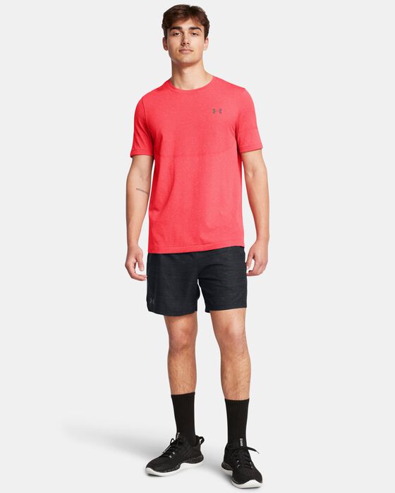 Men's UA RUSH™ Seamless Legacy Short Sleeve image number 2