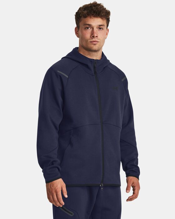 Men's UA Unstoppable Fleece Full-Zip image number 0