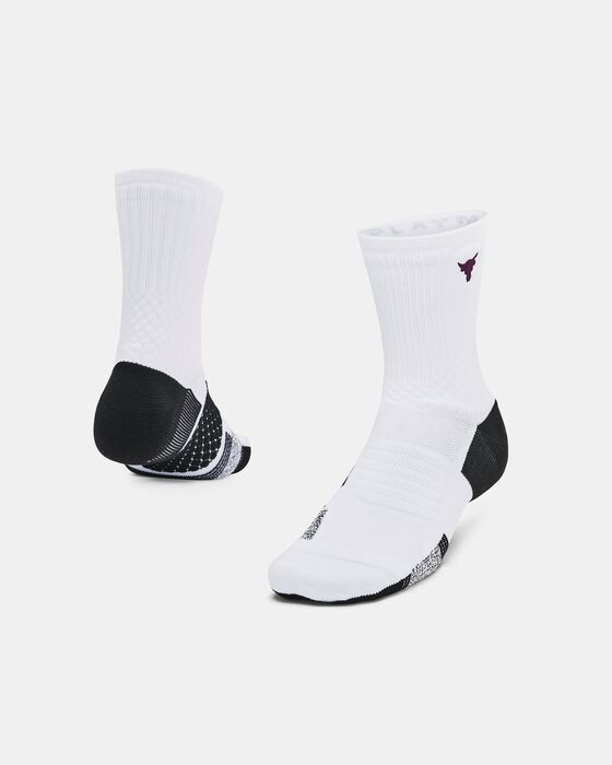 Unisex Project Rock ArmourDry™ Playmaker Mid-Crew Socks image number 0