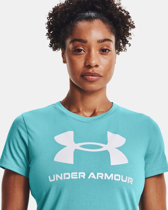 Women's UA Sportstyle Graphic Short Sleeve image number 3