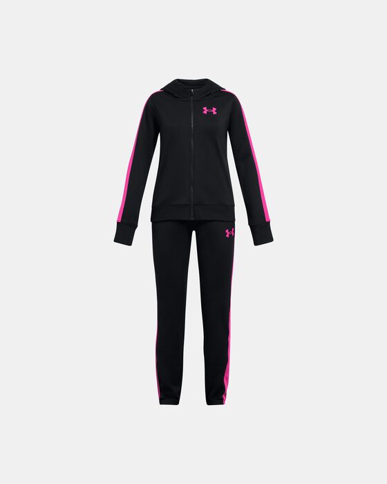 Girls' UA Knit Hooded Track Suit image number 0