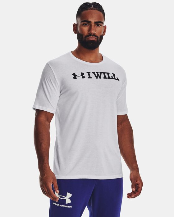 Men's UA I Will Short Sleeve image number 0