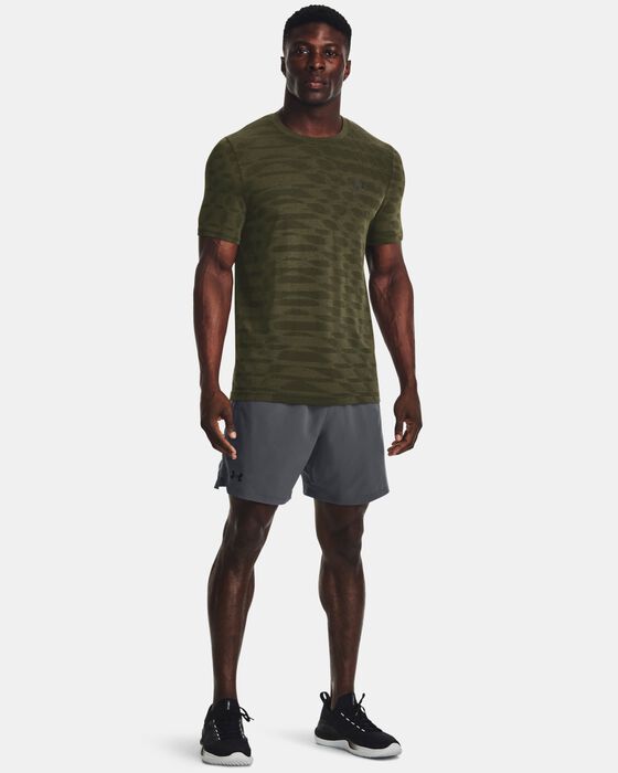 Men's UA Seamless Ripple Short Sleeve image number 2