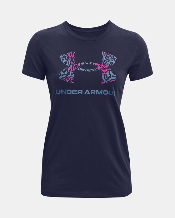 Women's UA Sportstyle Graphic Short Sleeve image number 4