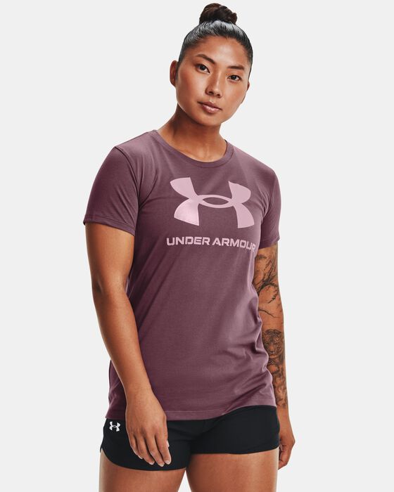 Women's UA Sportstyle Graphic Short Sleeve image number 0