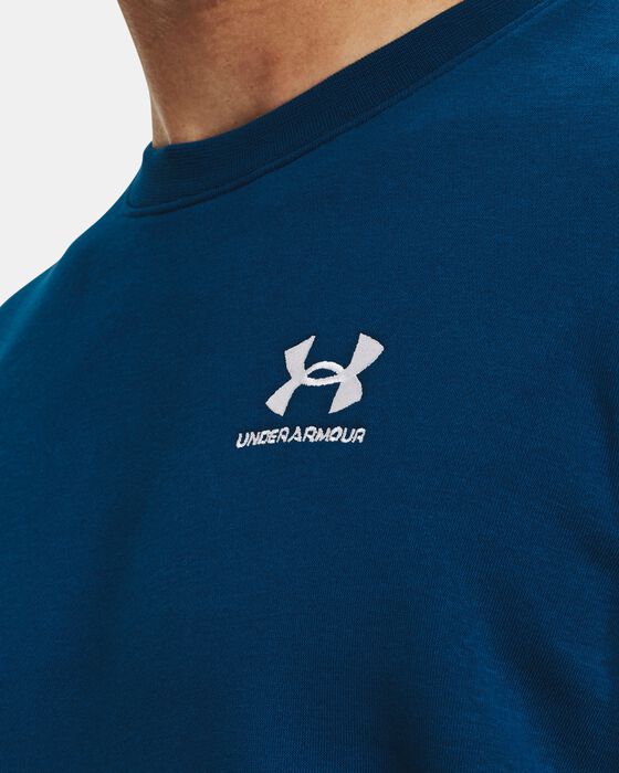 Men's UA Essential Fleece Crew image number 3