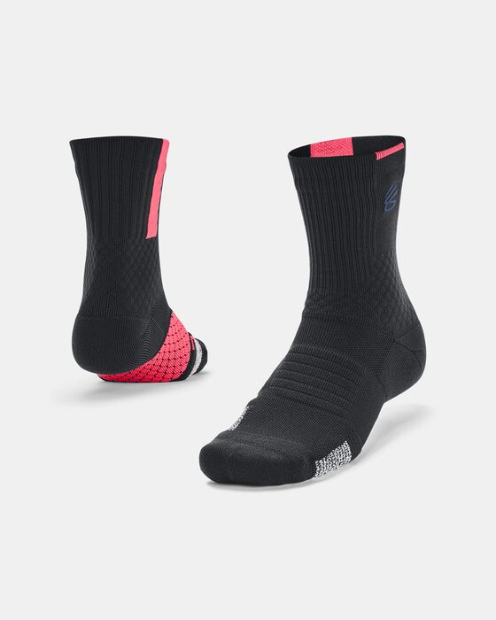 Unisex Curry ArmourDry™ Playmaker Mid-Crew Socks image number 0