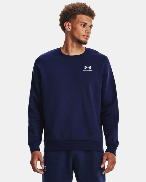 Men's UA Essential Fleece Crew image number 0