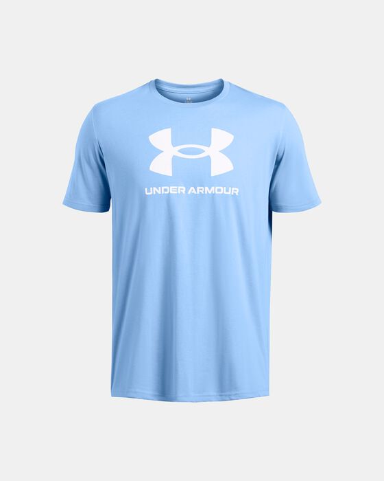 Men's UA Sportstyle Logo Short Sleeve image number 2