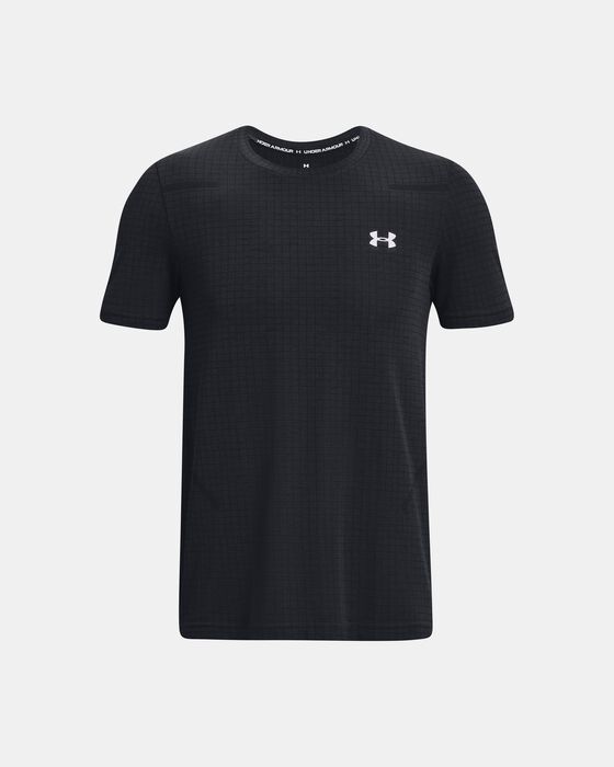 Men's UA Seamless Grid Short Sleeve image number 4