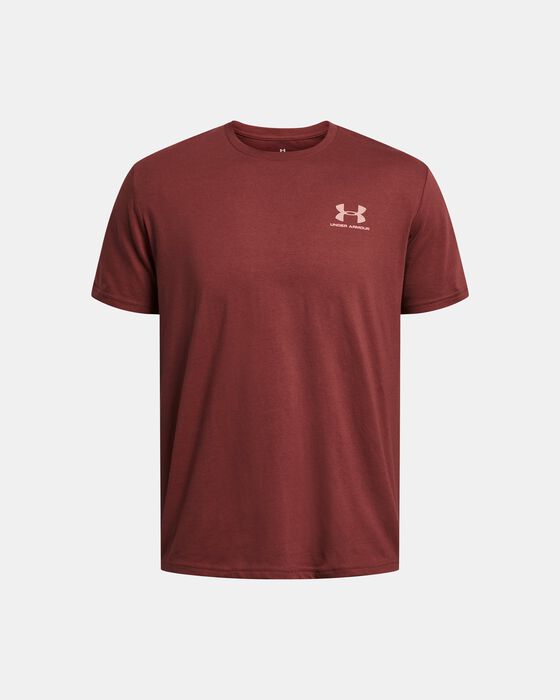 Men's UA Sportstyle Left Chest Short Sleeve Shirt image number 2