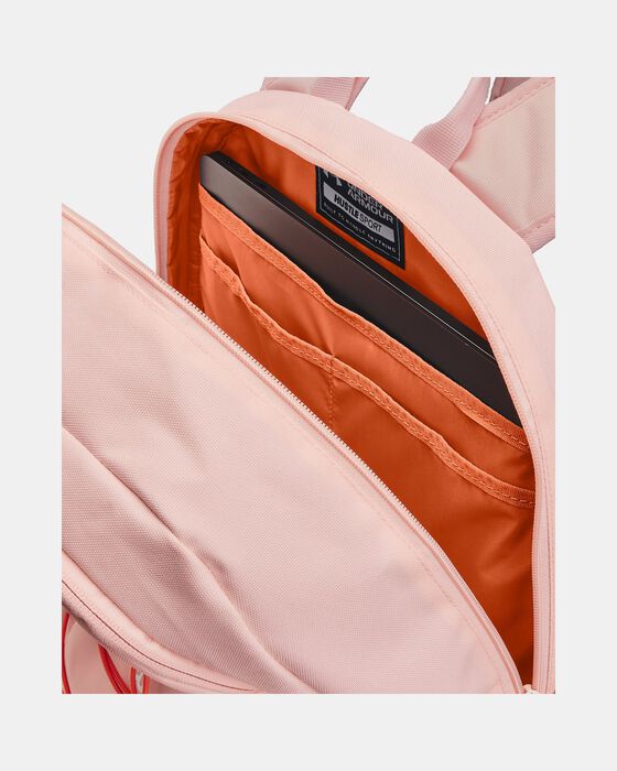 Under Armour UA Hustle Sport Backpack Pink in KSA