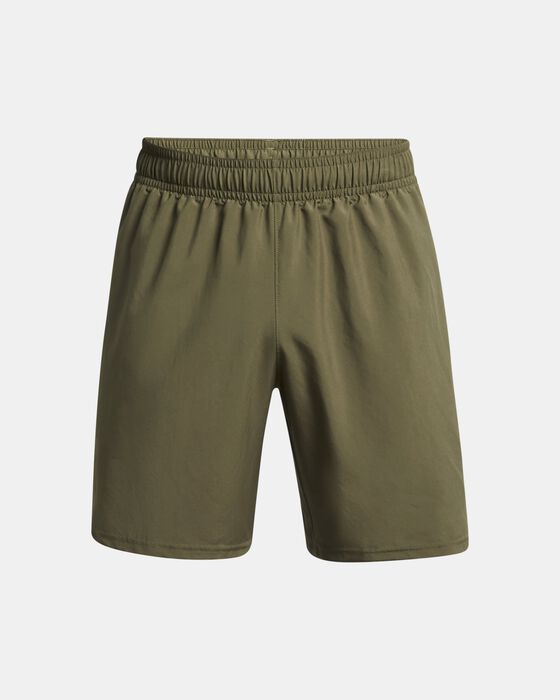 Men's UA Woven Wordmark Shorts image number 4