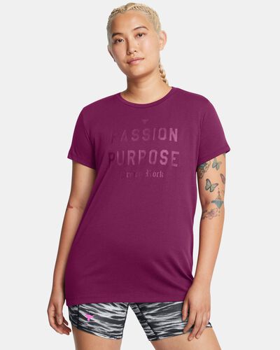 Women's Project Rock Heavyweight Passion Short Sleeve