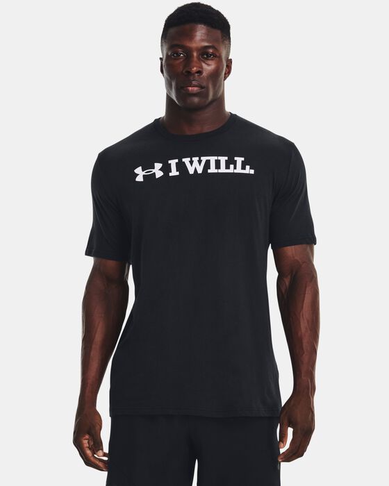 Men's UA I Will Short Sleeve image number 0