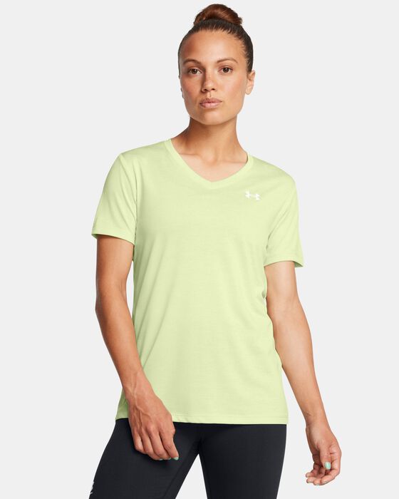 Women's UA Tech™ Twist V-Neck Short Sleeve image number 0