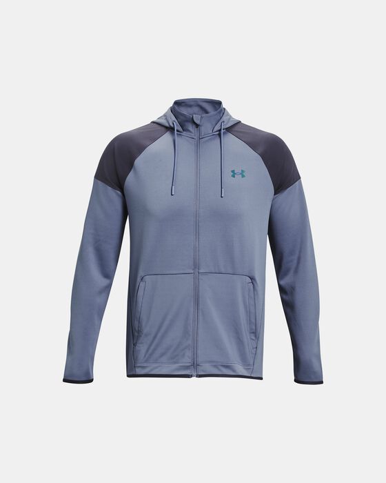 Men's UA RUSH™ Warm-Up Full-Zip image number 4