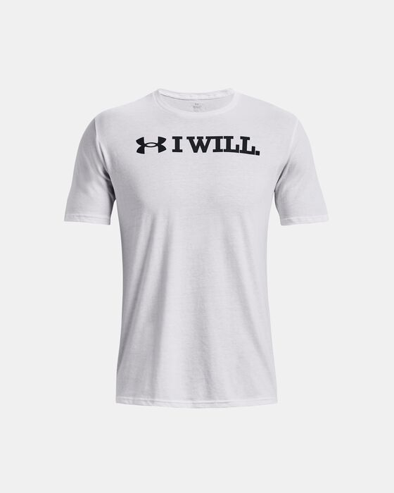 Men's UA I Will Short Sleeve image number 4