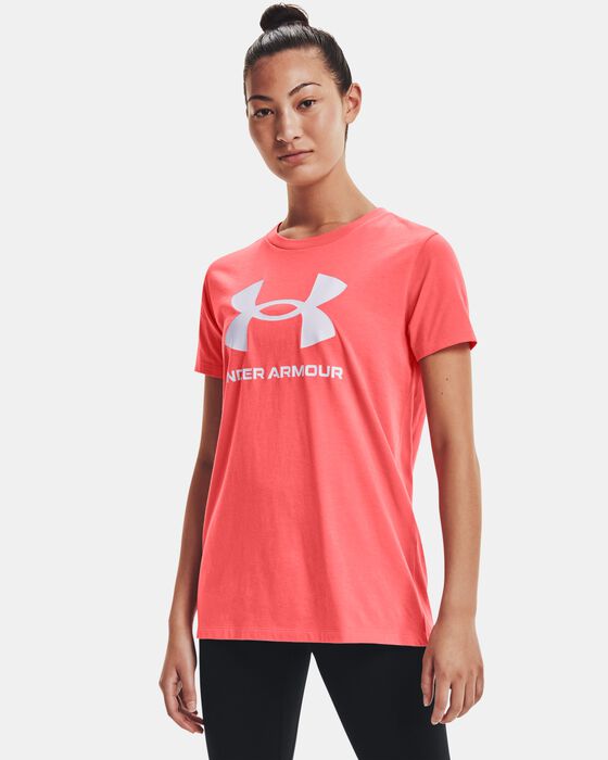 Women's UA Sportstyle Graphic Short Sleeve image number 0