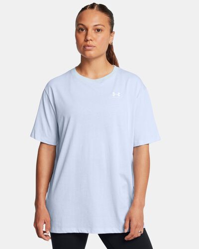 Women's UA BF Oversized Logo Short Sleeve