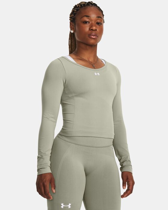 Women's UA Train Seamless Long Sleeve image number 0