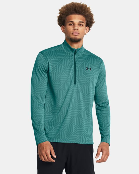 Men's UA Tech™ Vent Geotessa ½ Zip image number 0