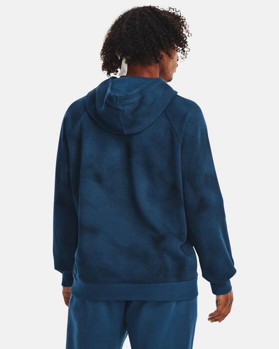 Men's UA Rival Fleece Printed Hoodie image number 1