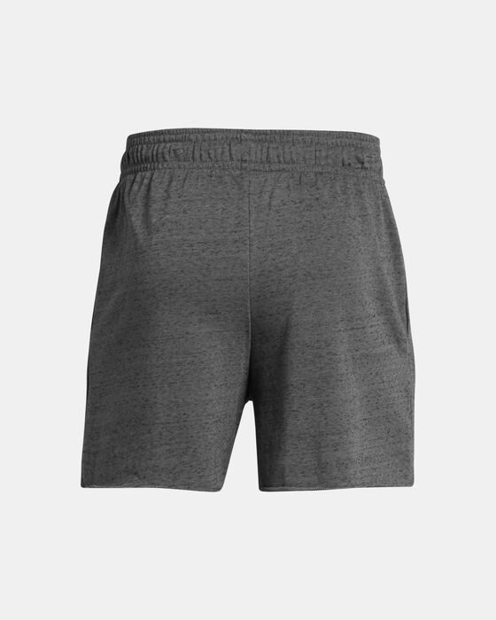 Men's UA Rival Terry 6" Shorts image number 5