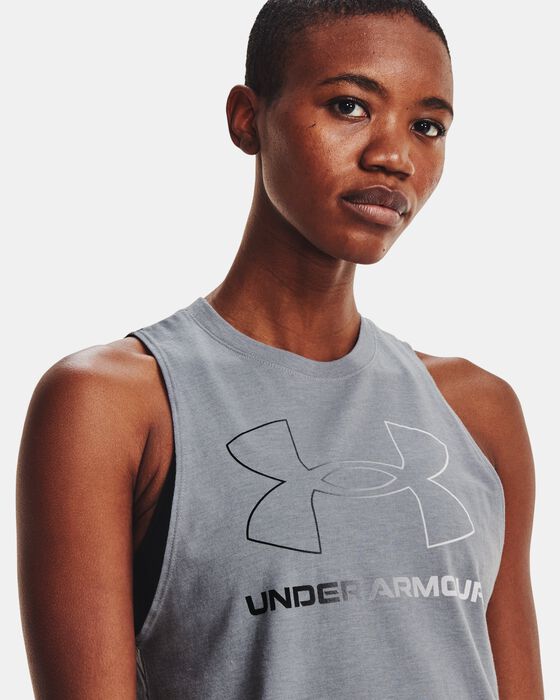 Women's UA Sportstyle Graphic Tank image number 3