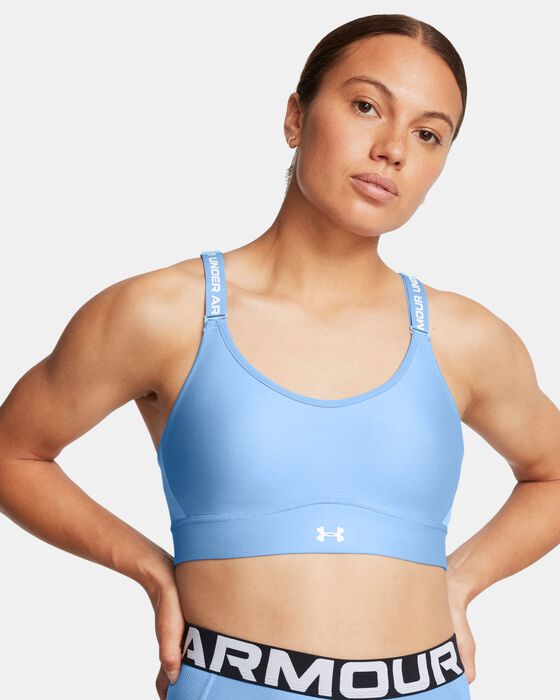 Women's UA Infinity 2.0 Mid Sports Bra image number 0