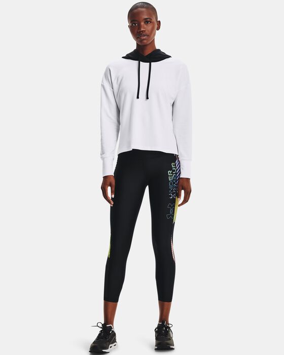 Women's UA Rival Terry Geo Hoodie image number 2