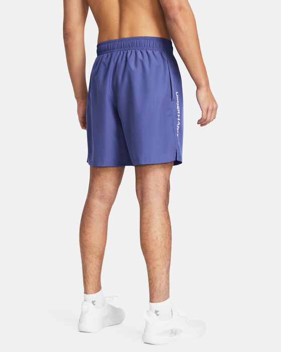 Men's UA Woven Wordmark Shorts image number 1