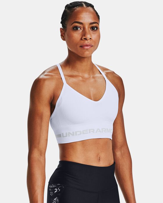 Women's UA Seamless Low Long Sports Bra image number 0