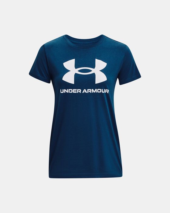 Women's UA Sportstyle Graphic Short Sleeve image number 4