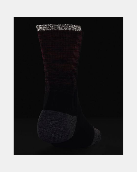 Unisex UA ArmourDry™ Run Cushion Mid-Crew Socks image number 1