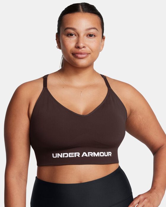 Women's UA Vanish Seamless Low Sports Bra image number 2