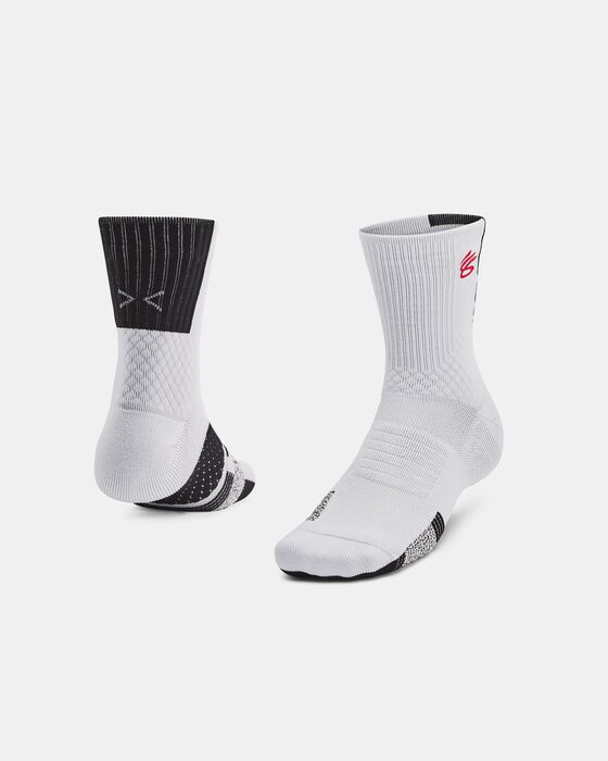 Unisex Curry ArmourDry™ Playmaker Mid-Crew Socks image number 0