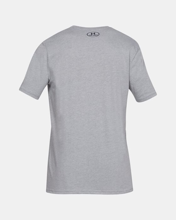 Under Armour Men's Sportstyle Logo Short Sleeve T-Shirt, Grey, M price in  Saudi Arabia,  Saudi Arabia