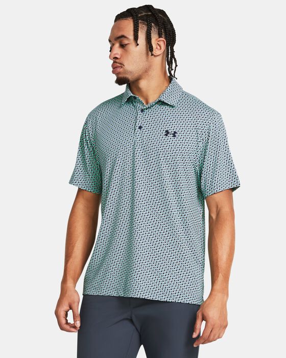 Men's UA Playoff 3.0 Printed Polo image number 0