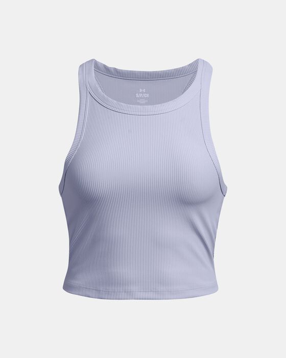 Women's UA Meridian Rib Crop Tank image number 4