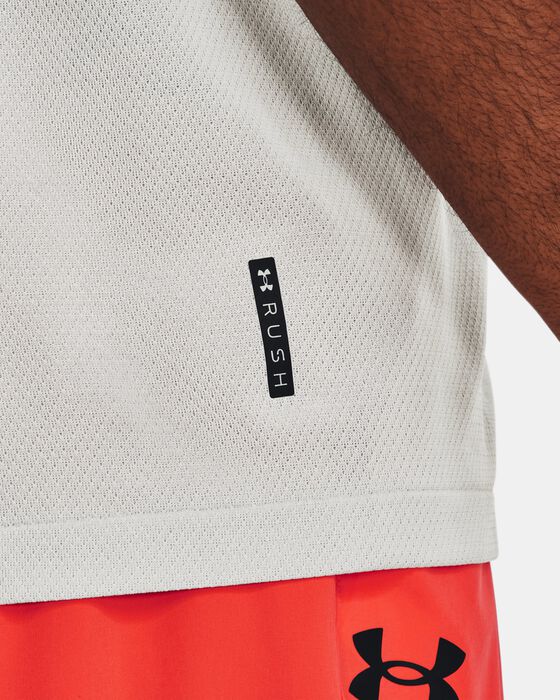 Men's UA RUSH™ Seamless Legacy Short Sleeve image number 3