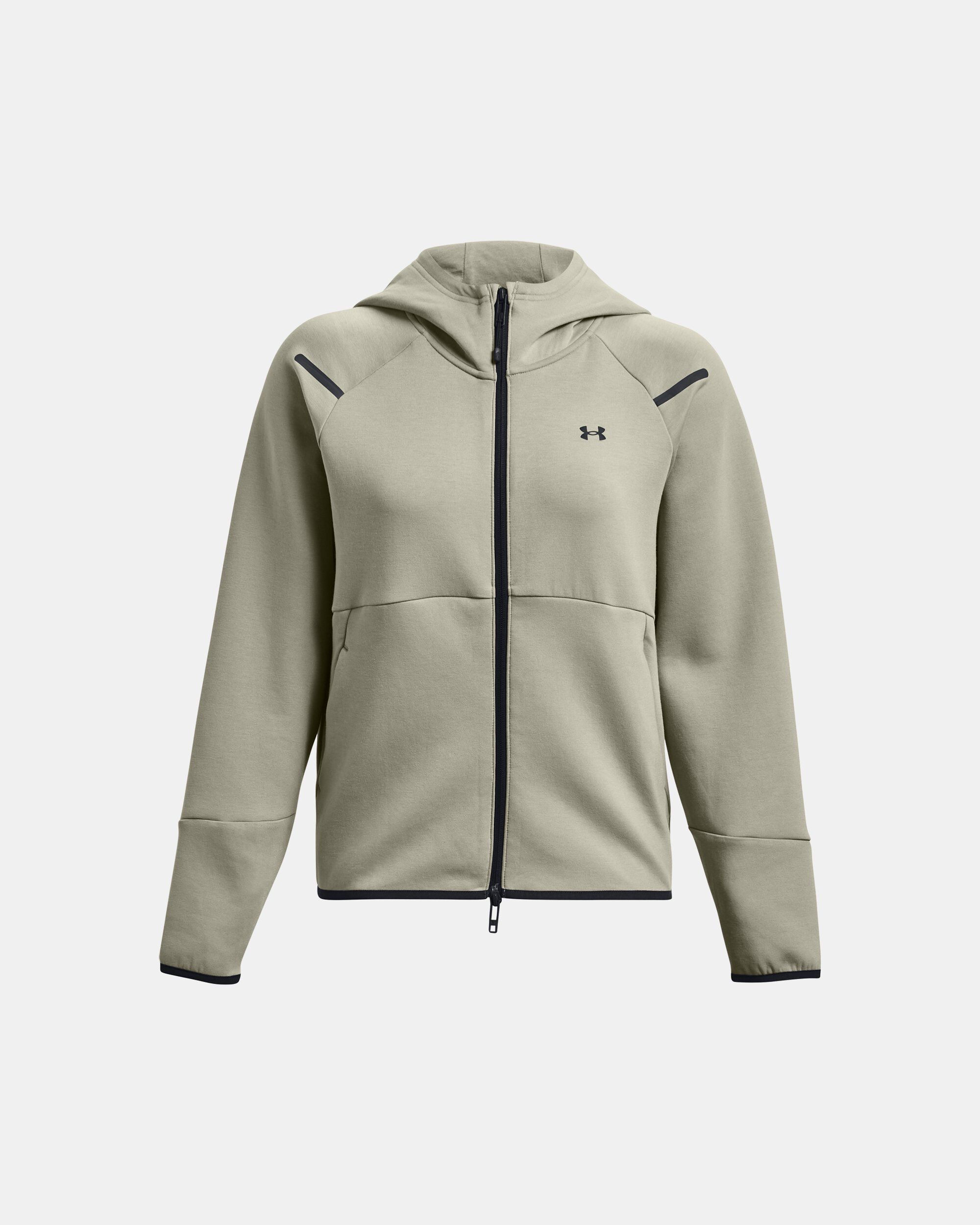 Under Armour Men's UA Unstoppable Fleece Full-Zip Green in KSA